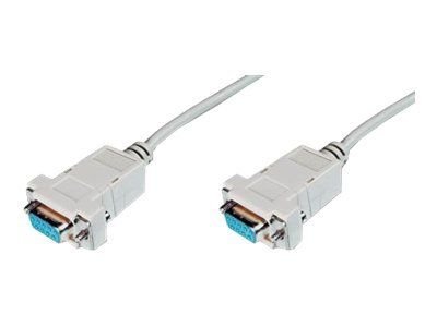 DIGITUS Null modem connection cable - DSUB (9-pin)/ DSUB (9-pin) - 1.8 m
