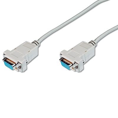 ASSMANN null modem cable - 3 m - beige