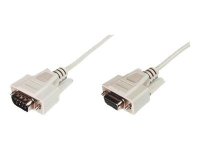 DIGITUS Data transfer extension cable - DSUB 9-pin male/DSUB 9-pin female - 5 m
