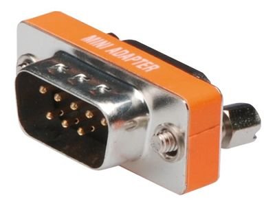 DIGITUS Mini Zero Modem Adapter - DSUB 9-pin male/DSUB 9-pin female