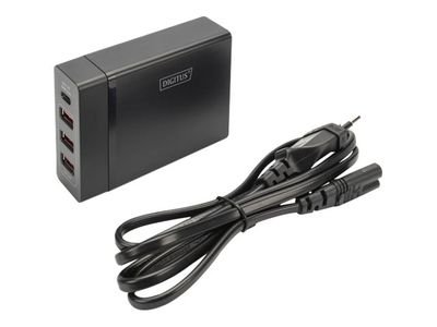 Digitus 4-Port Universal USB-C power adapter DA-10195 - 72 Watt