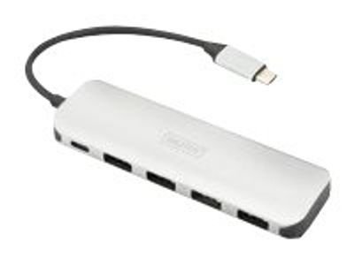 DIGITUS USB-C Hub DA-70242-1 - 4 Ports