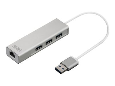 DIGITUS USB 3.0 Hub DA-70250-1 - 3 Ports