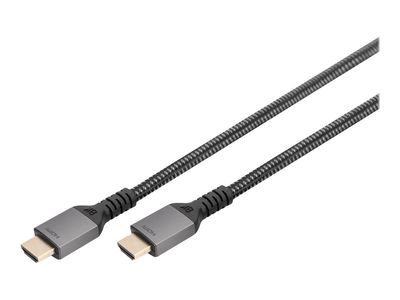 DIGITUS HDMI cable with Ethernet DB-330200-020-S - 2 m