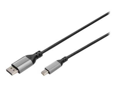 DIGITUS DisplayPort cable DB-340106-020-S - DisplayPort / Mini DisplayPort - 2 m