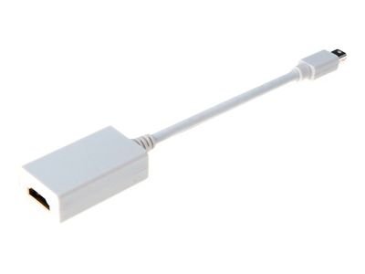 DIGITUS video adapter DB-340404-001-W - Mini DisplayPort / HDMI - 15 cm
