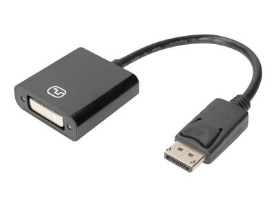 DIGITUS video adapter DB-340414-001-S - DisplayPort / DVI-I - 15 cm