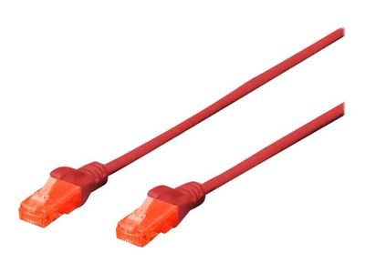 DIGITUS Professional patch cable - 1 m - red