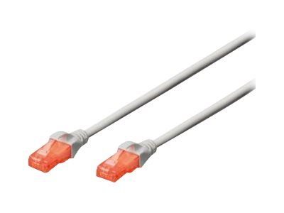 DIGITUS Professional patch cable - 5 m - gray