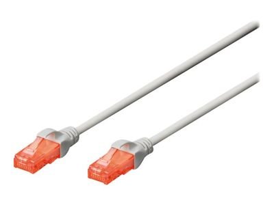 DIGITUS Professional patch cable - 3 m - gray