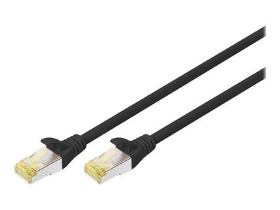 DIGITUS patch cable - 50 cm - black