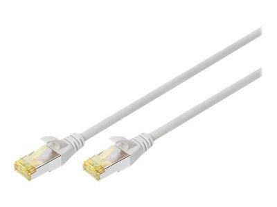 DIGITUS patch cable - 1 m - gray