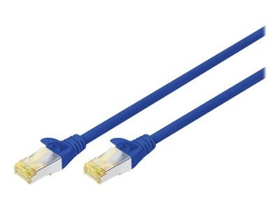 DIGITUS patch cable - 5 m - blue