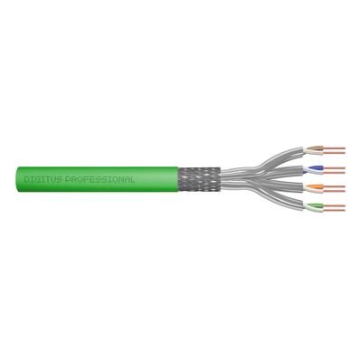 DIGITUS Installationskabel CAT 8.2 S/FTP - Simplex - Dca - 100 m