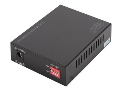 DIGITUS Professional DN-82140 - fiber media converter - 10Mb LAN, 100Mb LAN, 1GbE