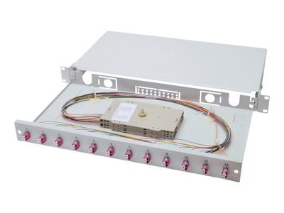 DIGITUS fiber-optic splice box DN-96331-4 - 1U - 19