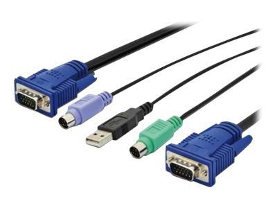 DIGITUS KVM cable DS-19231 - 1.8 m
