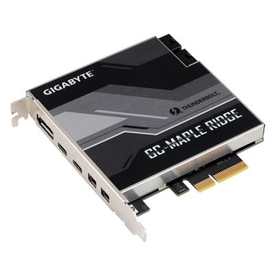 Gigabyte Thunderbolt-Adapter GC-MAPLE RIDGE (rev. 1.0) - PCIe 3.0 x4 - 2x Thunderbolt 4 - 2x Mini DP