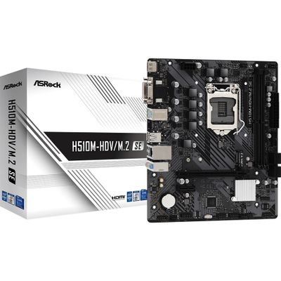 ASRock Mainboard 90-MXBM00-A0UAYZ - mATX - Intel