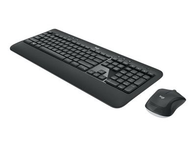 Logitech Keyboard and Mouse Set MK540 Advanced - Arabic Layout - Dark Grey