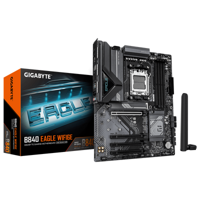 Gigabyte B840 EAGLE WIFI6E - motherboard - ATX - Socket AM5 - AMD B840