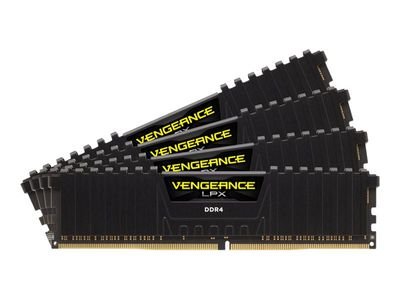 CORSAIR RAM Vengeance LPX - 32 GB (4 x 8 GB Kit) - DDR4 2666 DIMM CL16