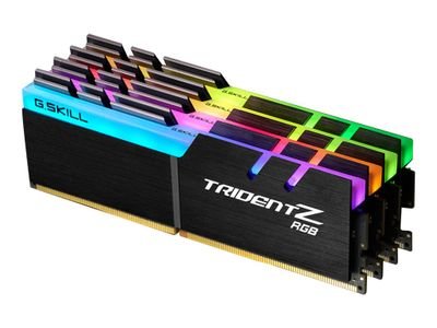 G.Skill RAM TridentZ RGB Series - 64 GB (4 x 16 GB Kit) - DDR4 3600 DIMM CL18