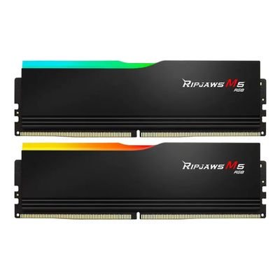 G.Skill Ripjaws M5 RGB - DDR5 - kit - 96 GB: 2 x 48 GB - DIMM 288-pin - 3200 MHz / PC5-25600 - unbuffered