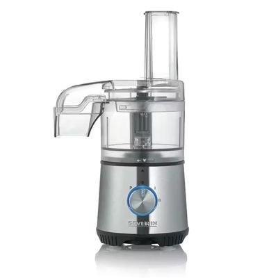 SEVERIN KM 3865 - food processor - 400 W - brushed stainless steel/black