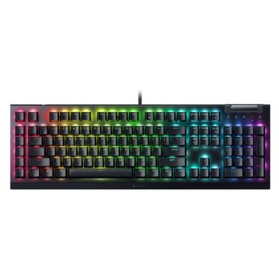 Razer Gaming Keyboard Blackwidow V4 X Green Switch - Black (RZ03-04700400-R3G1)