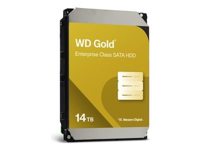 WD Gold WD142KRYZ - hard drive - Enterprise - 14 TB - SATA 6Gb/s