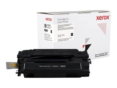 Xerox toner cartridge Everyday compatible with HP 55A (CE255A / CRG-324) - Black (006R03627)