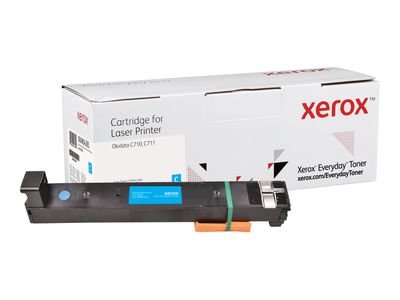Xerox Toner cartridge Everyday compatible with Oki 44318607 - Cyan