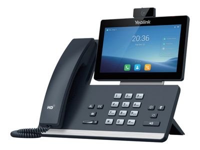 Yealink SIP-T58W - VoIP phone - with Bluetooth interface with caller ID - 10-party call capability - with Yealink CAM50 camera