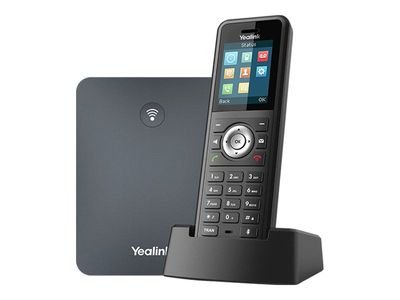 Yealink W79P - cordless VoIP phone - with Bluetooth interface with caller ID - 3-way call capability