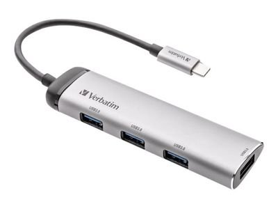 Verbatim - hub - 4 ports