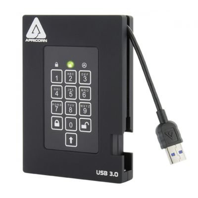 Apricorn Aegis Padlock Fortress - SSD - 256 GB - USB 3.0
