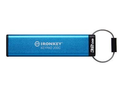 Kingston IronKey Keypad 200C - USB flash drive - 32 GB
