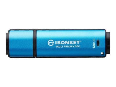 Kingston IronKey Vault Privacy 50C - USB flash drive - 256 GB - TAA Compliant