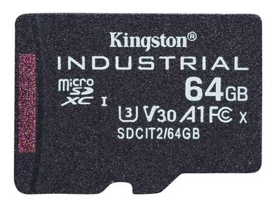 Kingston Flash-Card Industrial - microSDXC UHS-I - 64 GB
