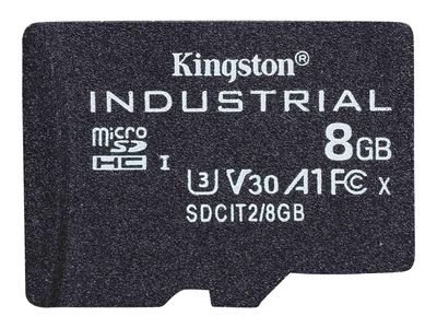 Kingston Flash-Card Industrial - microSDHC UHS-I - 8 GB