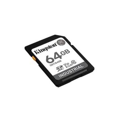 Kingston Industrial - flash memory card - 64 GB - microSDXC UHS-I