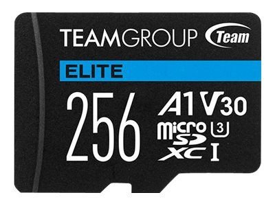 Team ELITE A1 - flash memory card - 256 GB - microSDXC