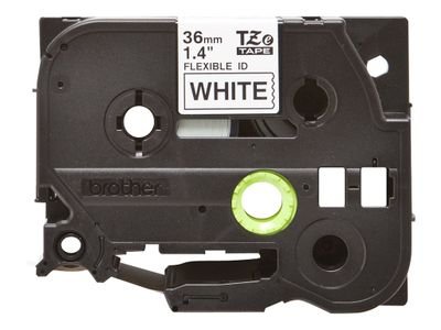 Brother Flexi-Tape P-Touch TZEFX261 - 35 mm - Black on White