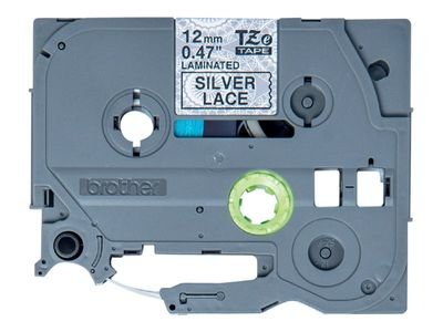 Brother Laminated Tape P-Touch TZe-MPSL31 - 12 mm x 4 m - Black on Silver