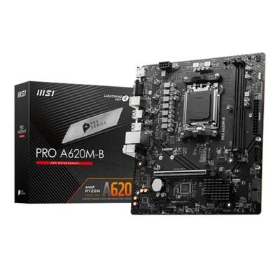 MSI PRO A620M-B - motherboard - micro ATX - Socket AM5 - AMD A620