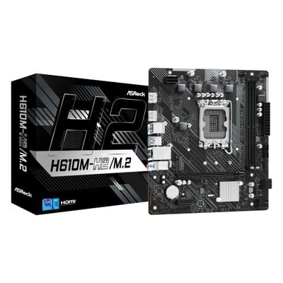 ASRock H610M-H2/M.2 - motherboard - micro ATX - LGA1700 Socket - H610