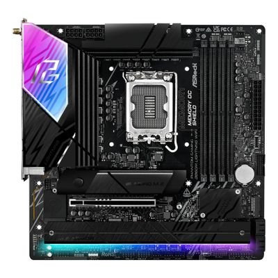 ASRock Phantom Gaming B860M LIGHTNING WIFI - motherboard - micro ATX - LGA1851 Socket - B860