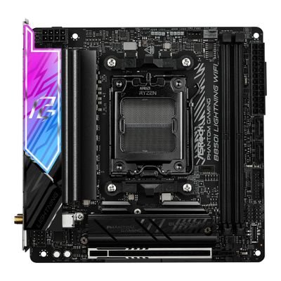 ASRock Phantom Gaming B850I LIGHTNING WIFI - motherboard - mini ITX - Socket AM5 - AMD B850