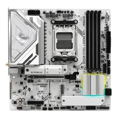 ASRock B850M STEEL LEGEND WIFI - motherboard - micro ATX - Socket AM5 - AMD B850